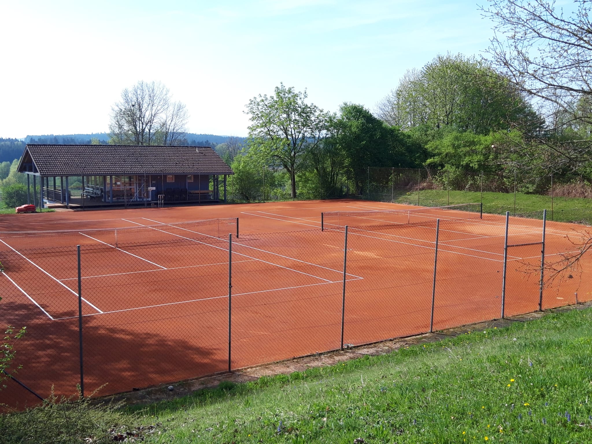 Spielszene beim TC Schnaitsee